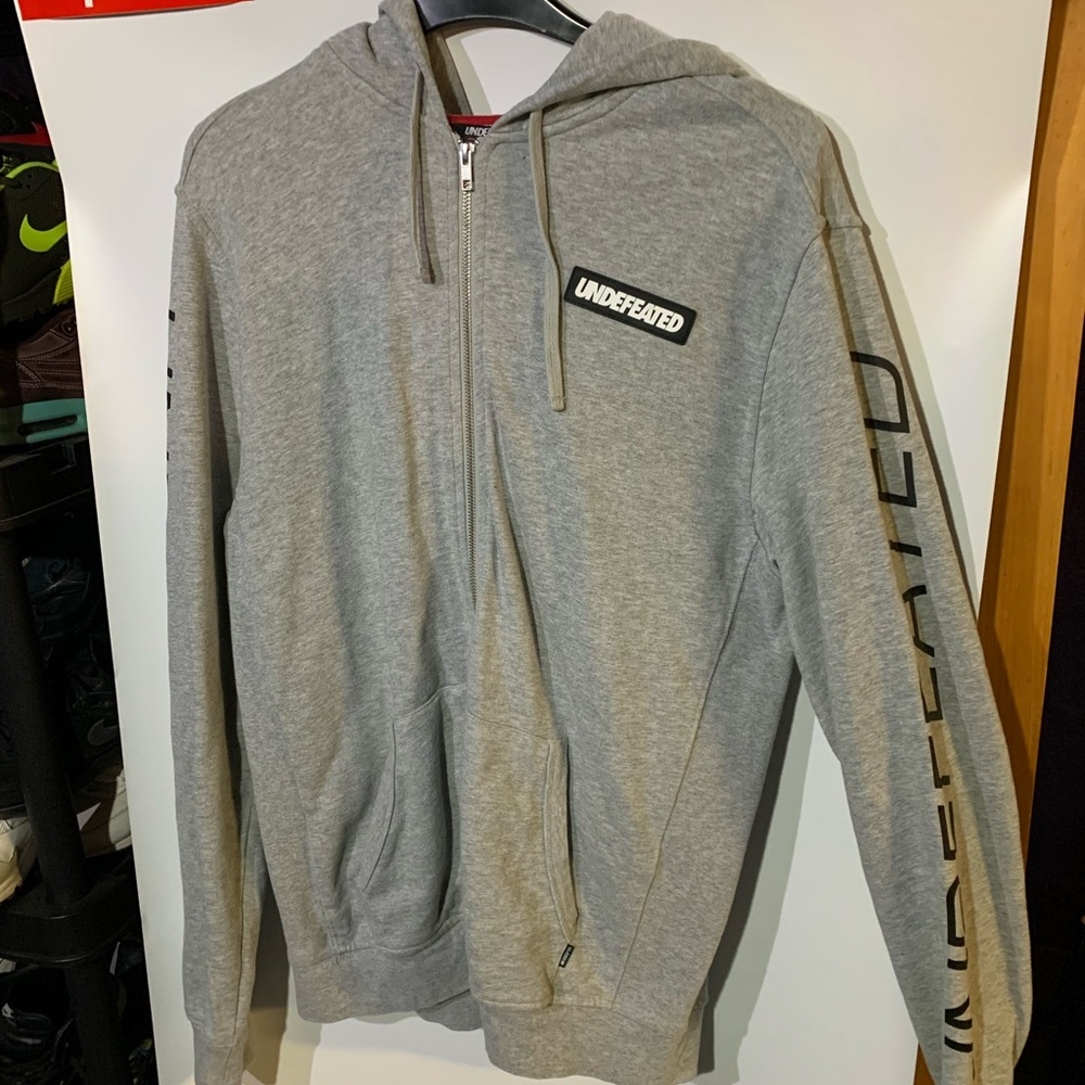 Undftd (Undefeated) zip up hoodie.